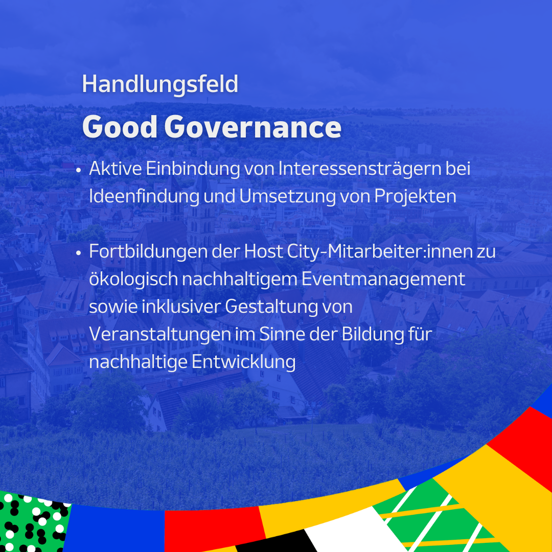 Handlungsfeld Good Governance